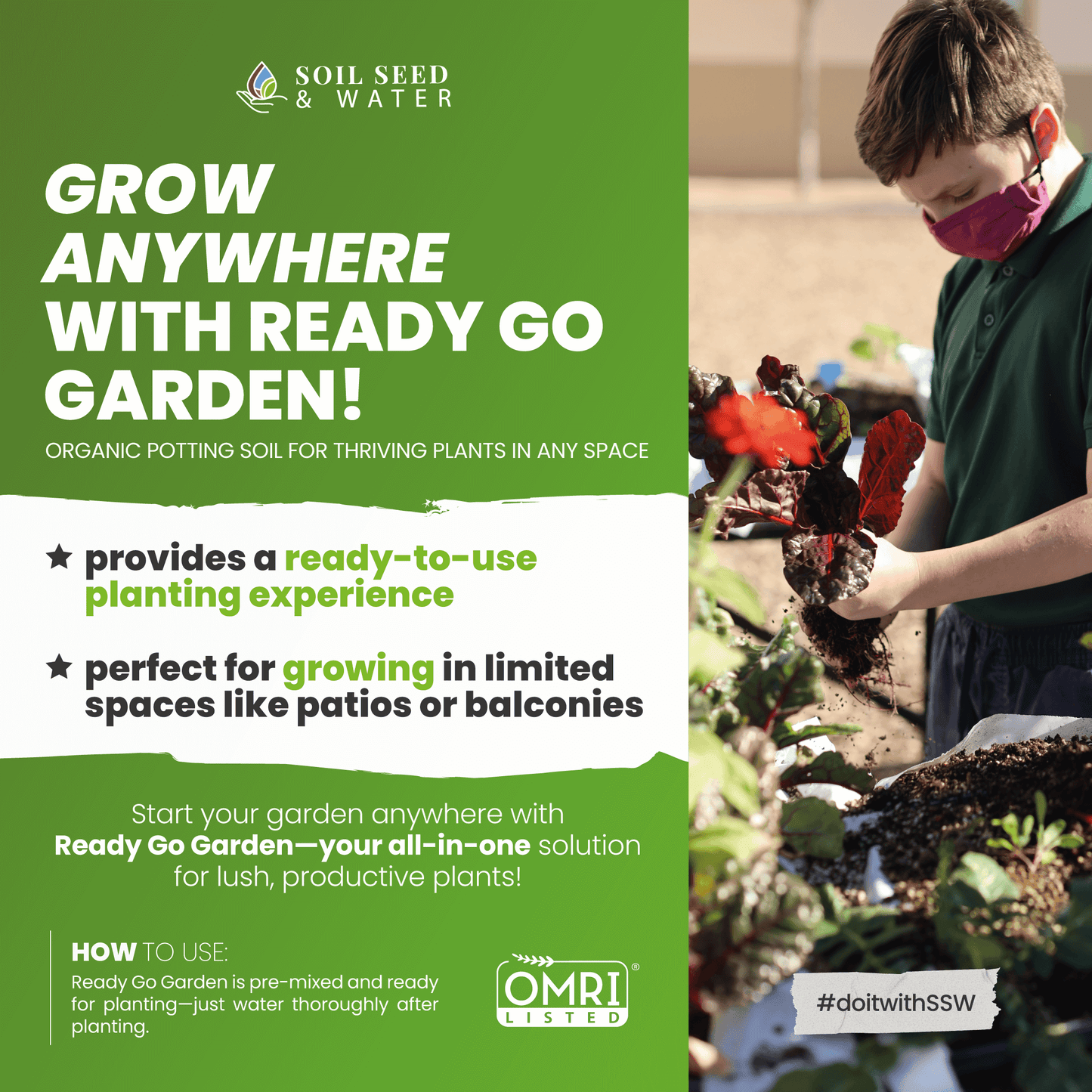 Ready Go Garden Organic Potting Soil