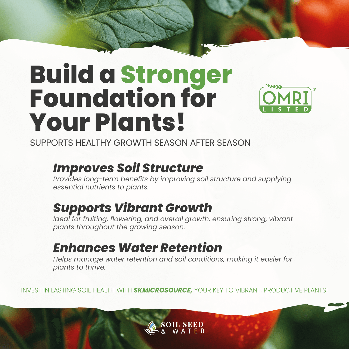 SKMicrosource: Sulfur-Potassium Nutrition Boost
