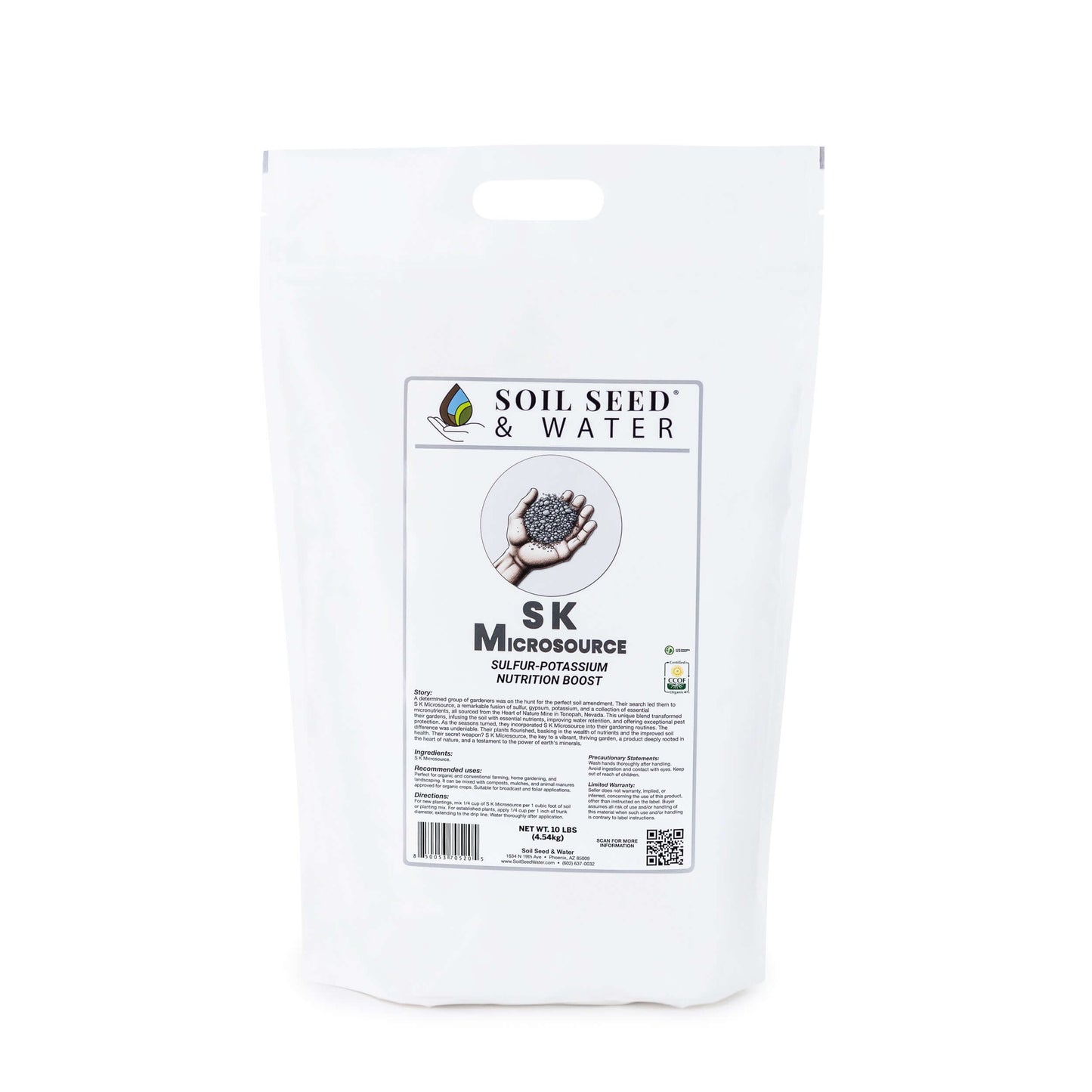 SKMicrosource: Sulfur-Potassium Nutrition Boost