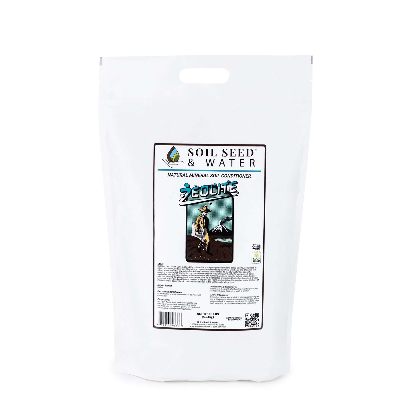 Zeolite: Natural Mineral Soil Conditioner