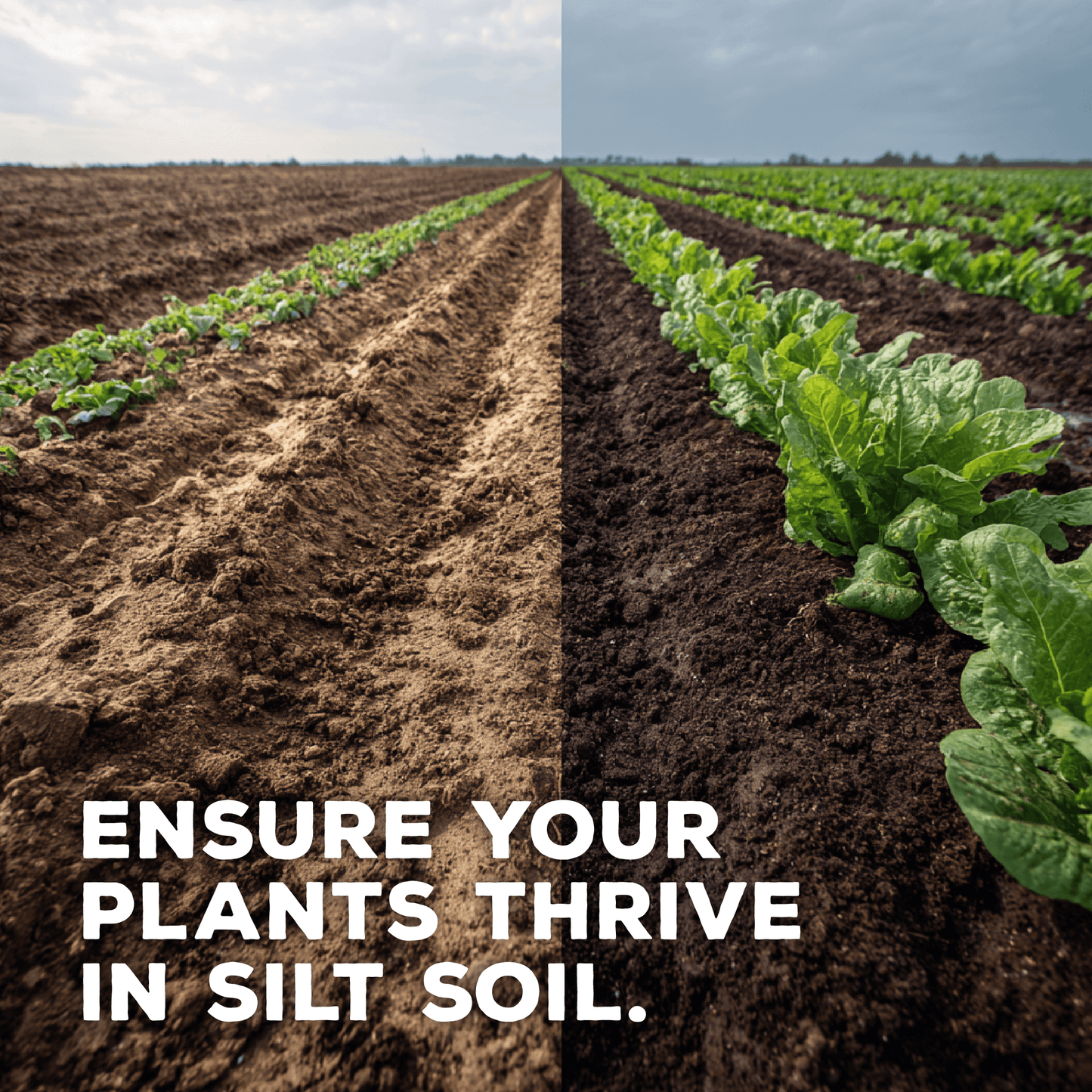 Silky Silt Saver: Silt Soil Drought Blend for Enhanced Moisture Retention