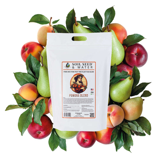 Pomona Blend Concentrated Organic Soil Amendment Fertilizer for Pome & Stone Fruit Trees