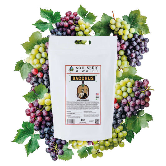 Bacchus Concentrated Organic Soil Amendment Fertilizer for Grape vines