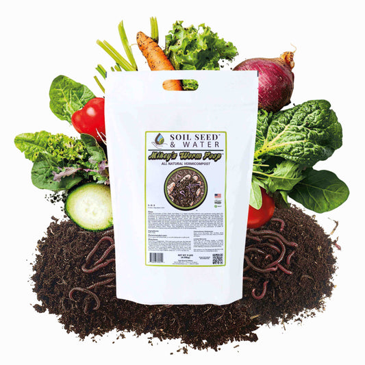 Mikey's Worm Poop Organic Dairy Vermicompost Worm Castings