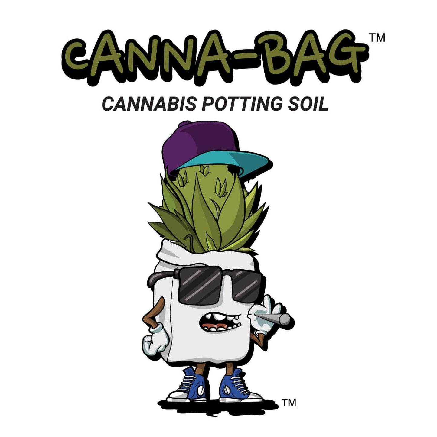Tierra orgánica para macetas CannaBag para la familia de plantas Cannabacae