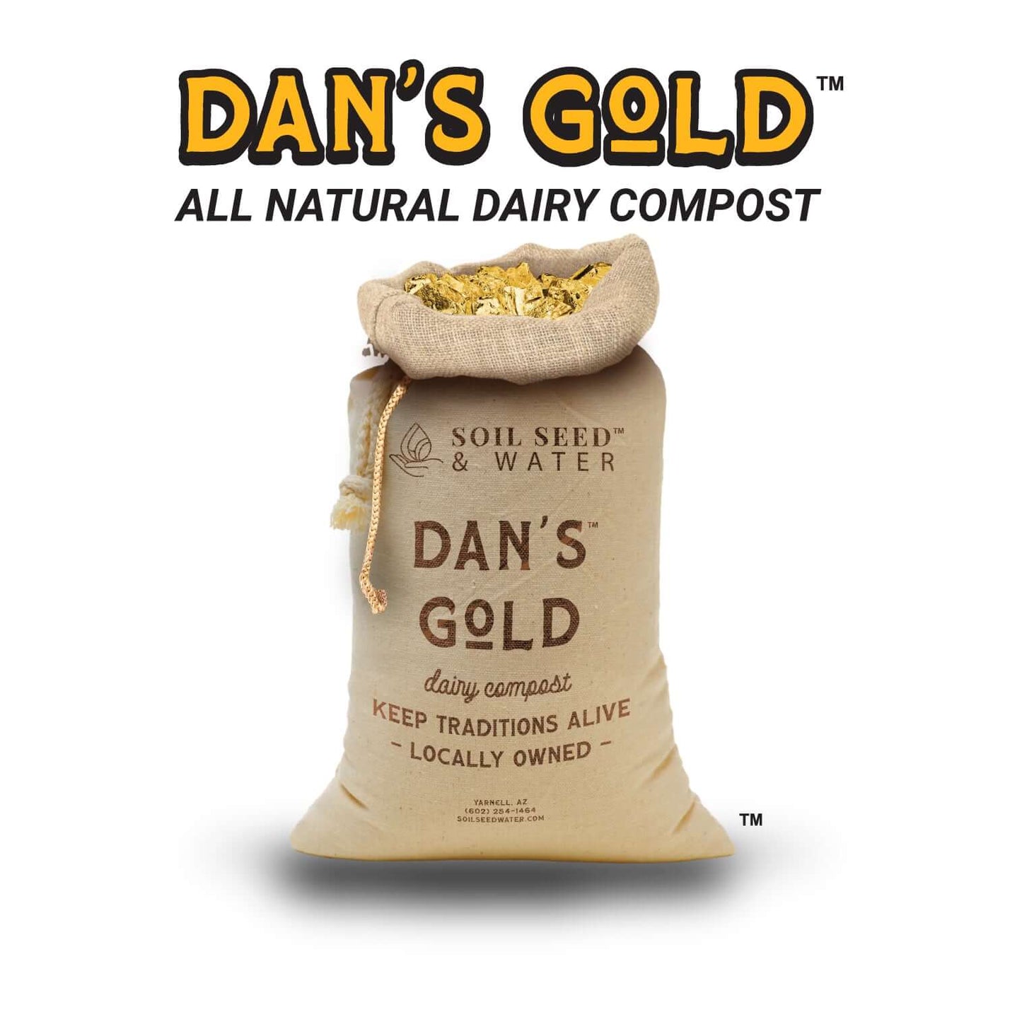 Dan's Gold Organic Dairy Compost
