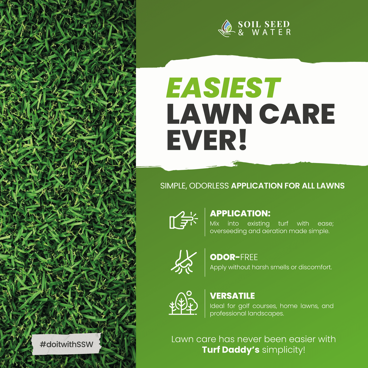 Turf Daddy Concentrated Organic Soil Amendment Fertilizer