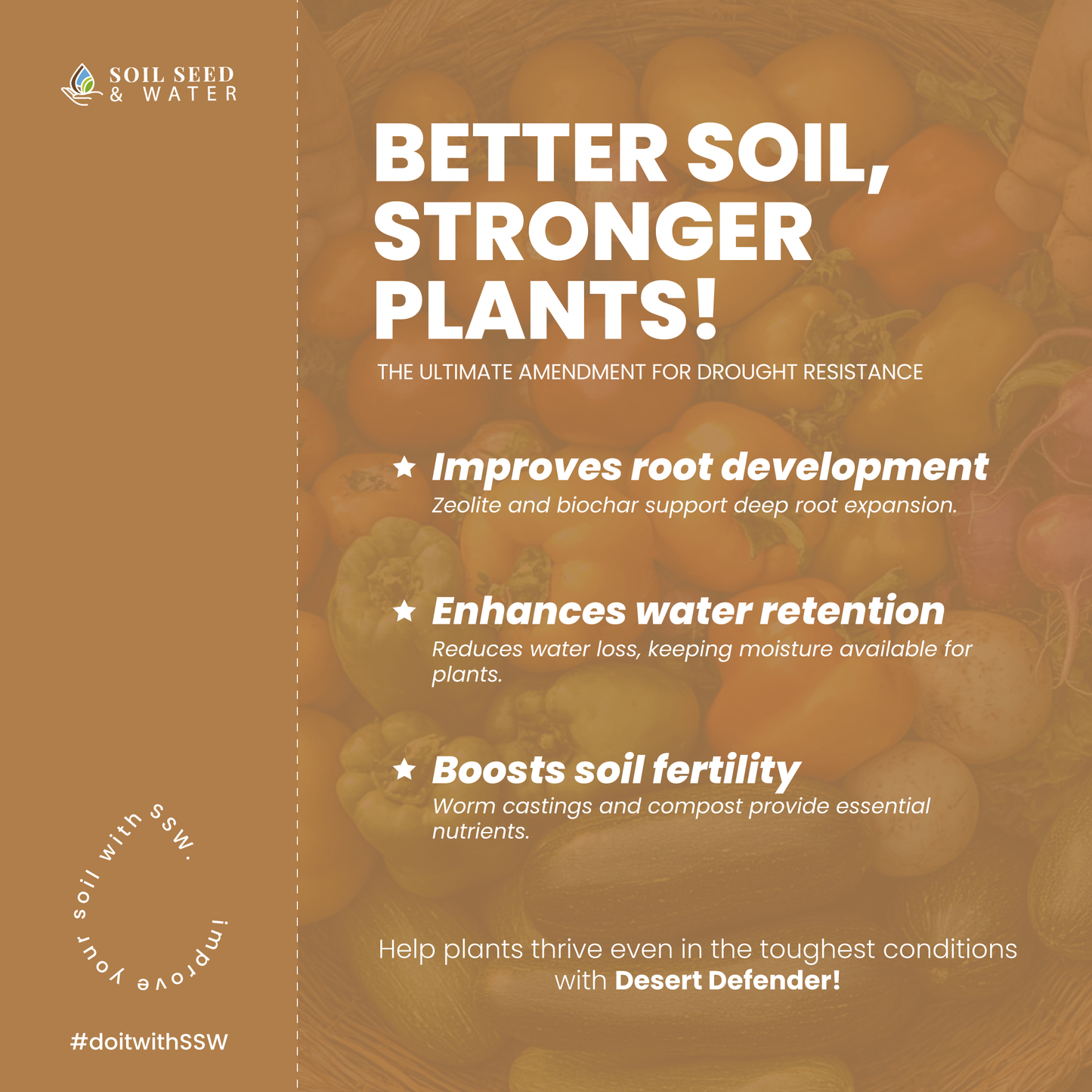 Dessert Defender: Drought Resilience Soil Amendment