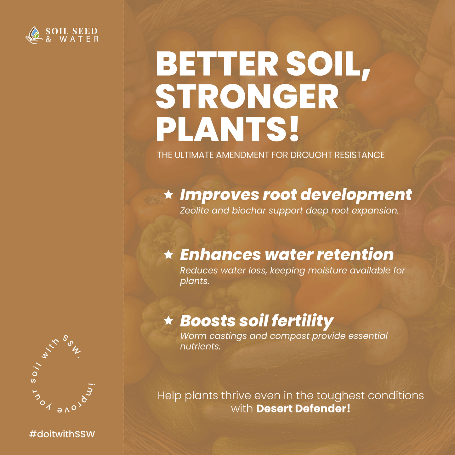Dessert Defender: Drought Resilience Soil Amendment
