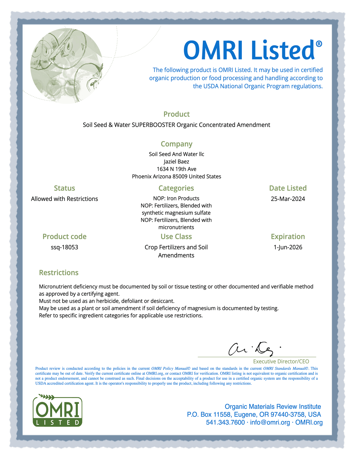 SuperBooster Concentrated Organic Soil Amendment Fertilizer