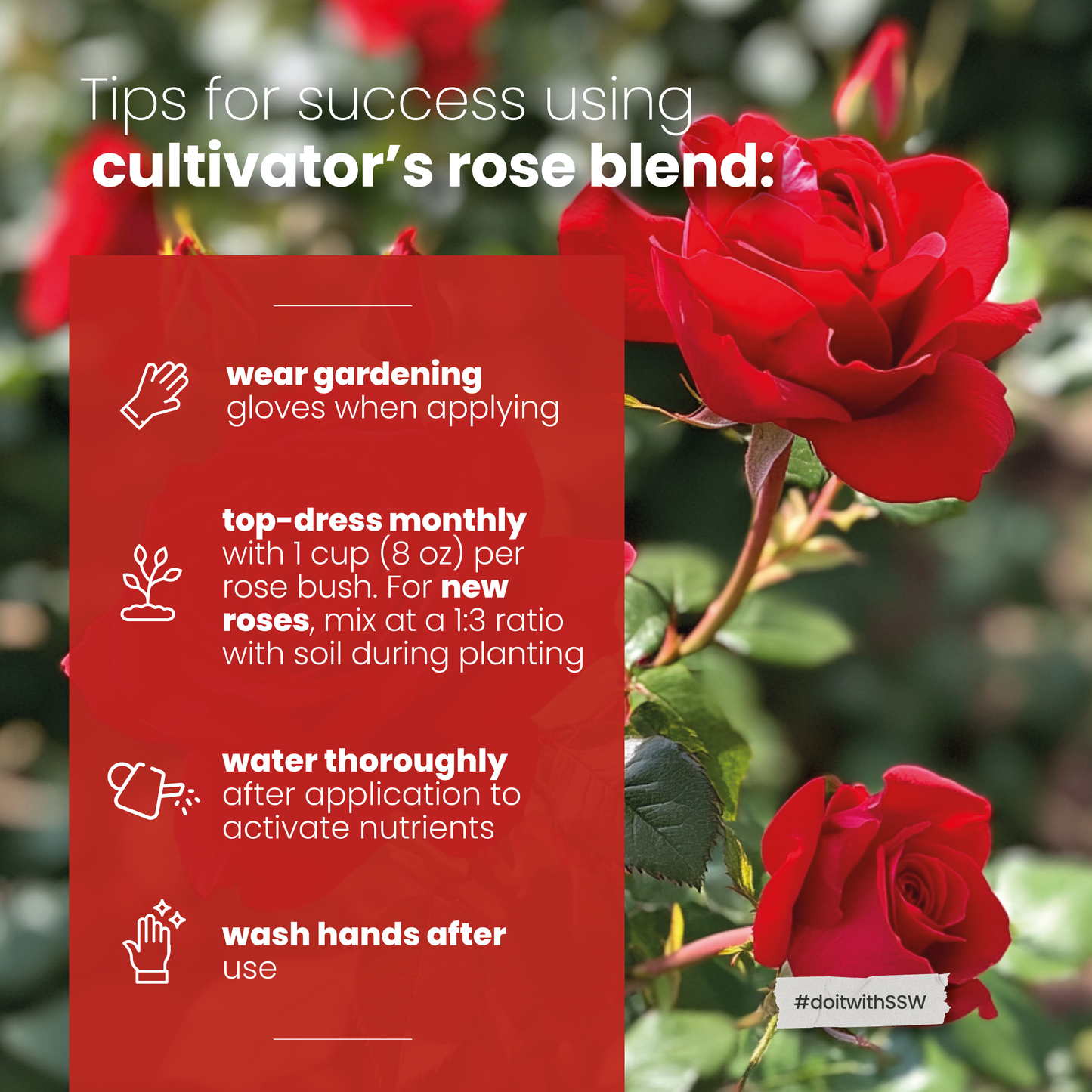 Cultivator's Rose Blend Concentrated Organic Soil Amendment Fertilizer