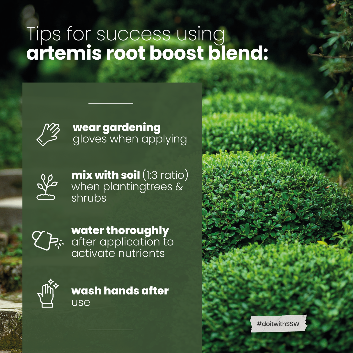 Artemis RootBoost Concentrated Organic Soil Amendment Fertilizer for Trees & Shrubs