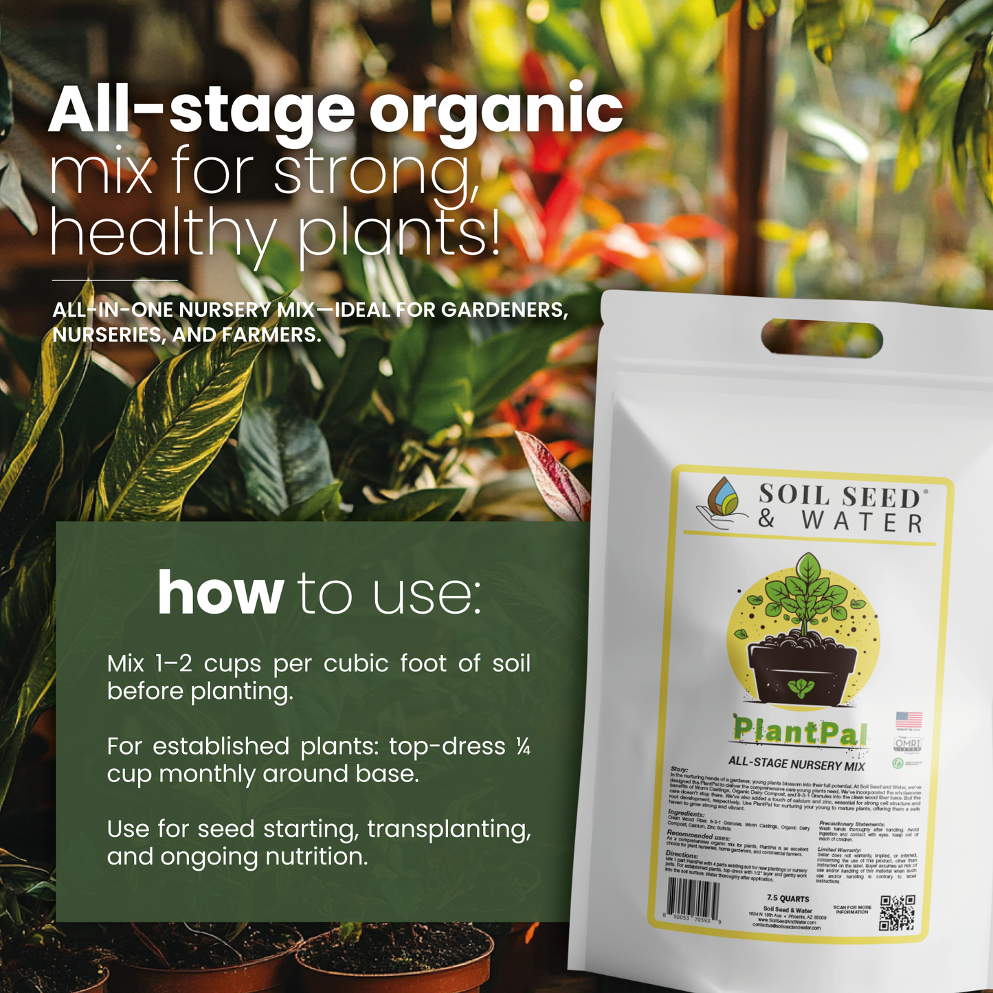 PlantPal: All-Stage Nursery Mix