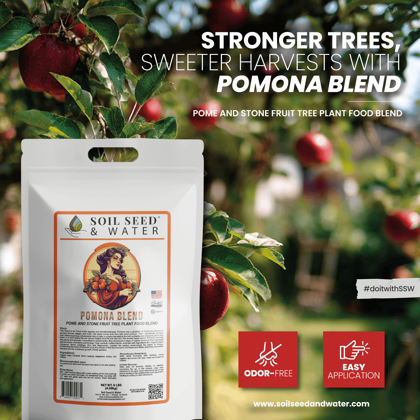 fertilizer for new tree planting Pomona Blend Concentrated Organic Soil Amendment Fertilizer for Pome & – Soil Seed & Water